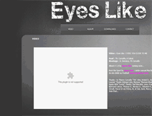 Tablet Screenshot of eyes-like.com